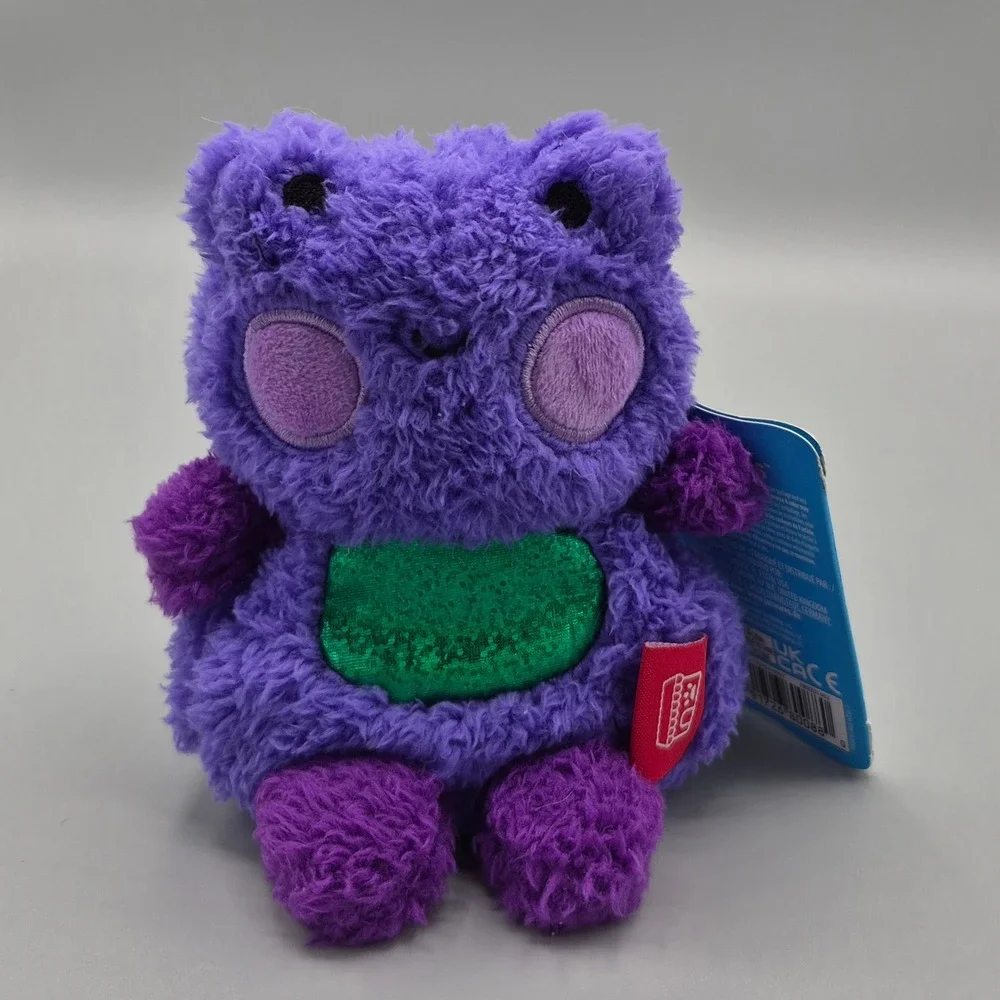 Rare BumBumz Bradley Uppercrust the Frog PetShopBumz Purple Frog Plush 2025